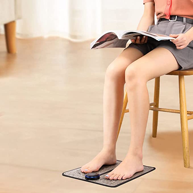 OZ EMS Electric Foot Massager Mat with Remote Control