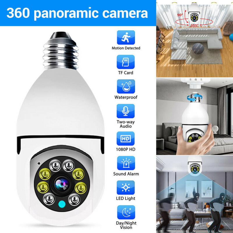 360° Light Bulb Security Camera™