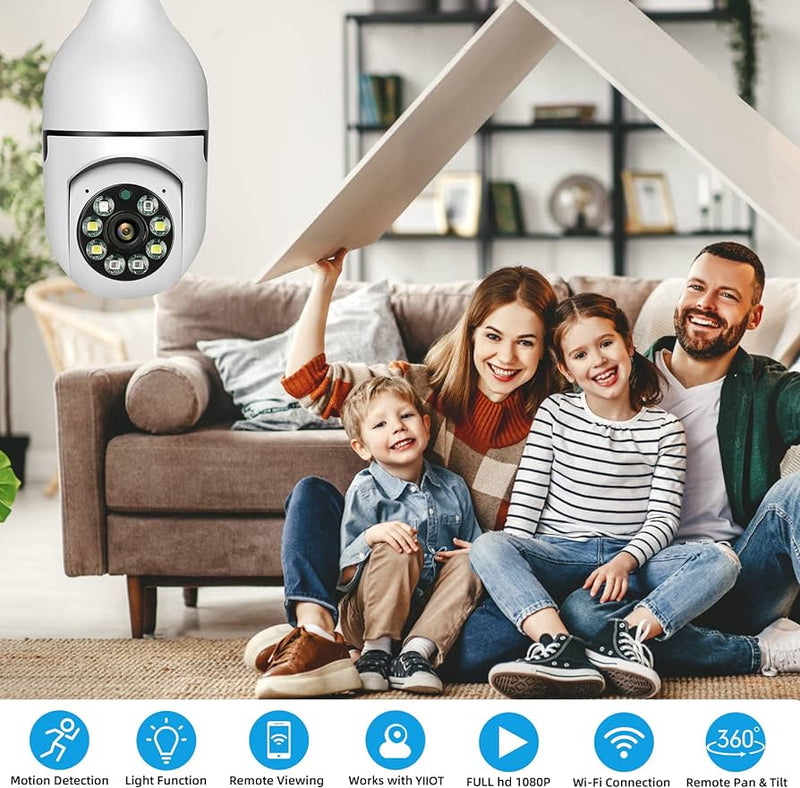 360° Light Bulb Security Camera™